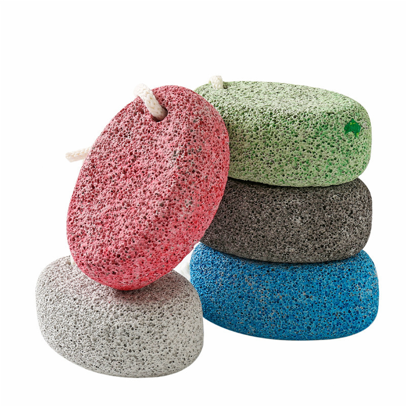 Manufacturer Wholesale Cheap Price Custom Round Shaped Make Pumice Stones Foot Scrubber