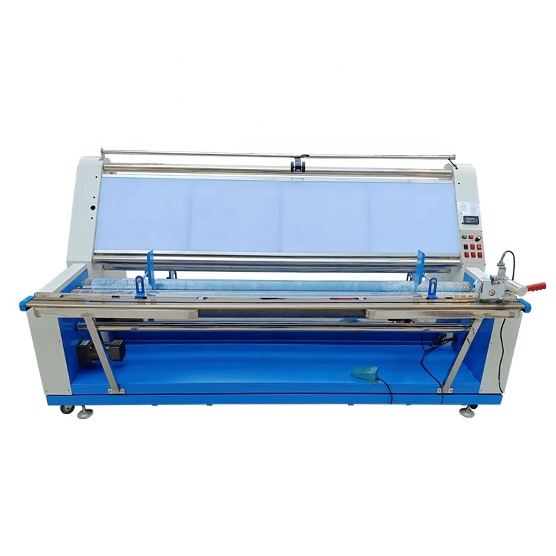 Fabric Rolling Machine with Edge Cutter