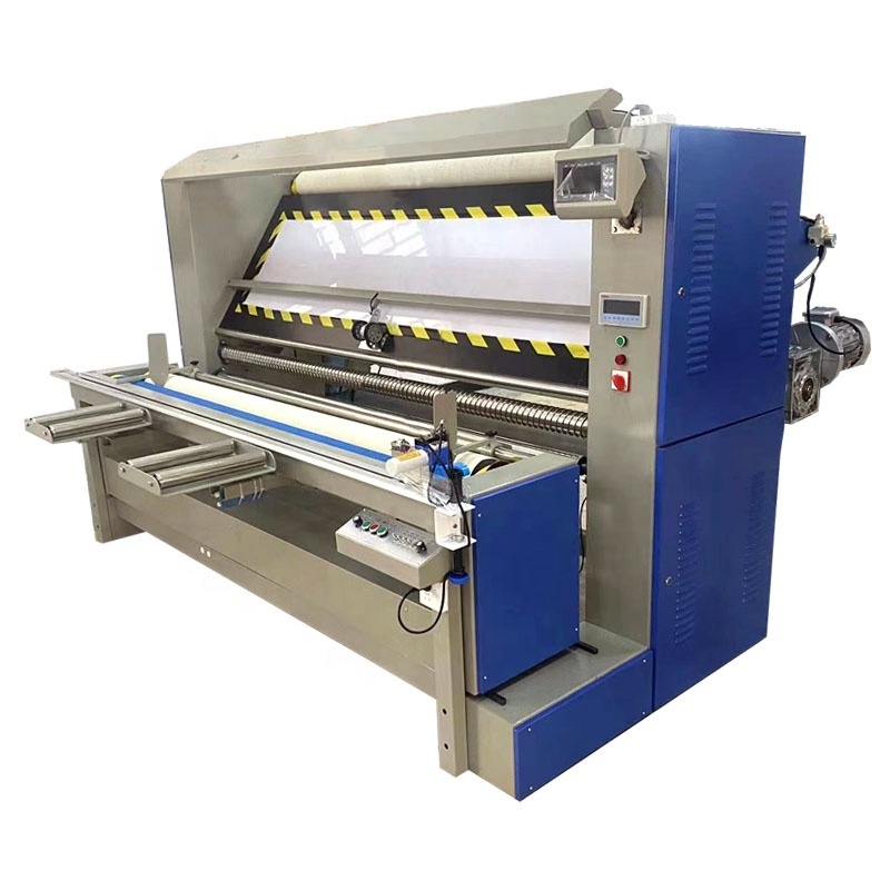 Big Roll Fabric Inspection Folding Cutting Machine