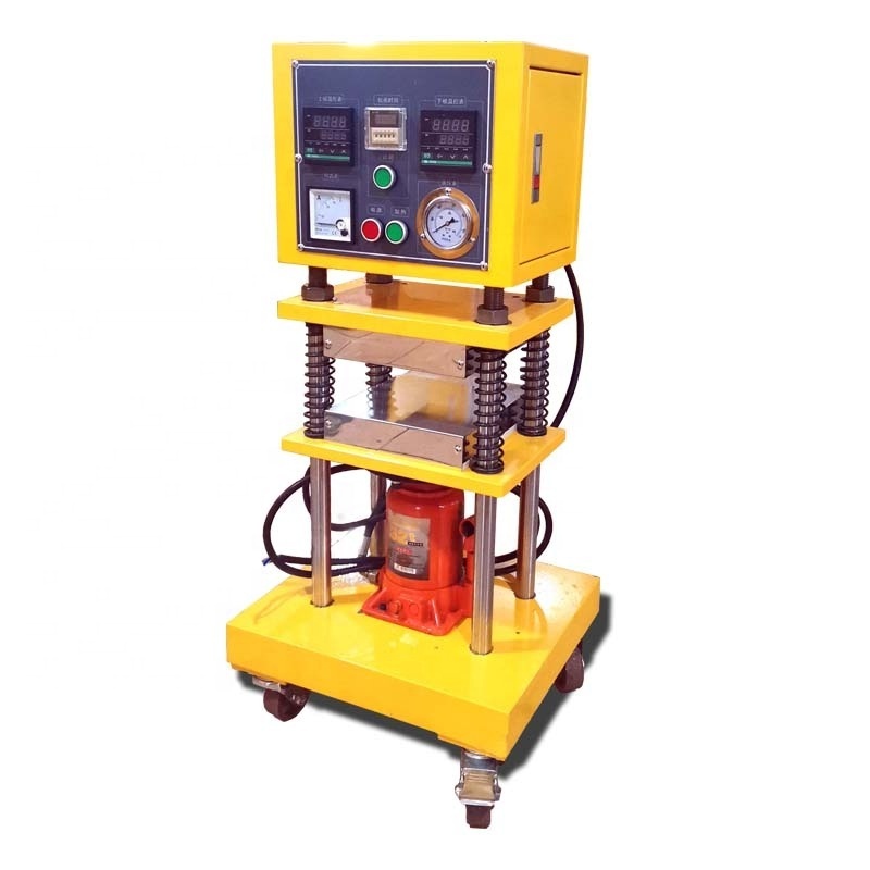 Manual Rubber Heat Flat Vulcanizing Machine Lab PVC Vulcanizer Equipment