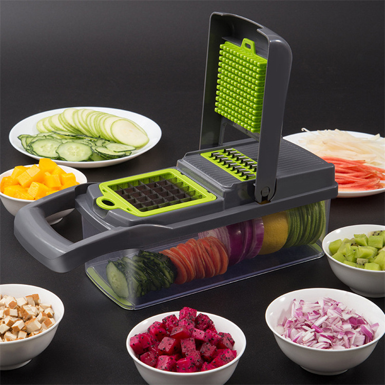 Juicers food vegetable chopper processor manual mandoline functionslicer silicone chopper vegetable cutter