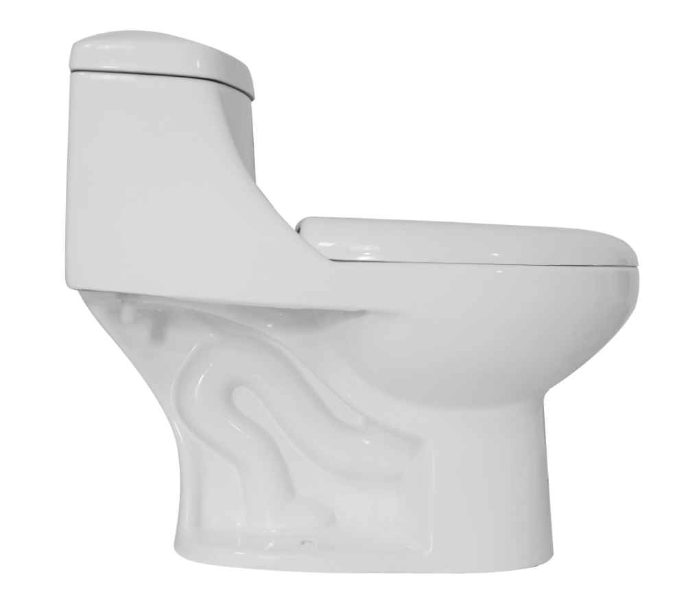 China Suppliers Sanitary Ware Modern WC Bathroom Commode Bowl Cheap Ceramic Siphon One-piece Toilet Bowl For Bathroom