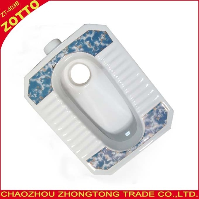 Yemen Cheap Price Porcelain WC Ceramic Squatting Pan Squat Toilet Quick Shipping Toilet WC Bathroom Squatting Pan