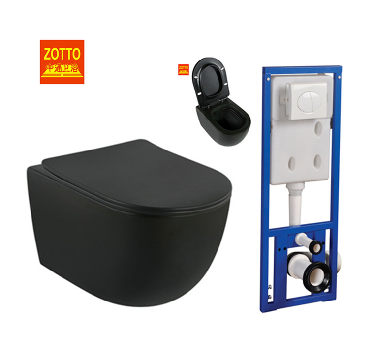 High Quality Dual Flush Concealed Cistern Wall Hung Toilet Plastic Water Tank