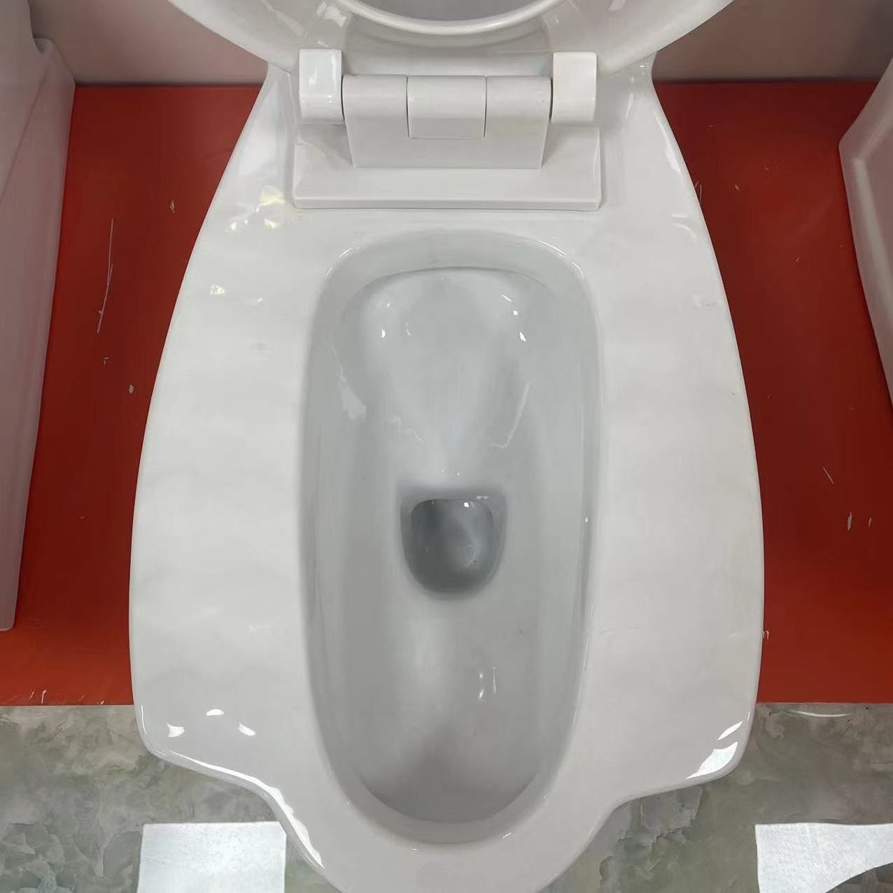 New and unique design full glaze spray ceramic bathroom squatting pan toilet dual-purpose toilet