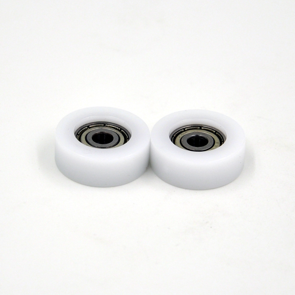 Kitchen cabinet modern furniture plastic roller bearing pully wheel BS62525-9 5x25x9mm sliding rollers heavy duty