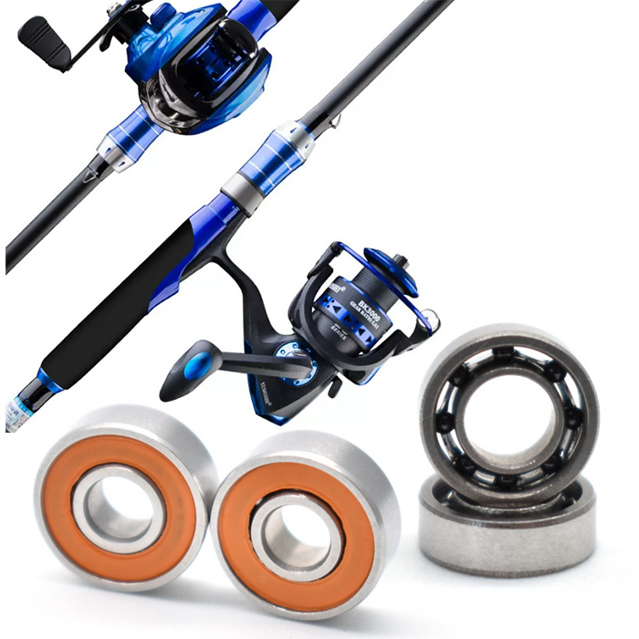 A7 Lube dry ceram fly reel hybrid ceramic ball bearing miniature rolamento fishing reel rodamientos abec 7 bearing for reel