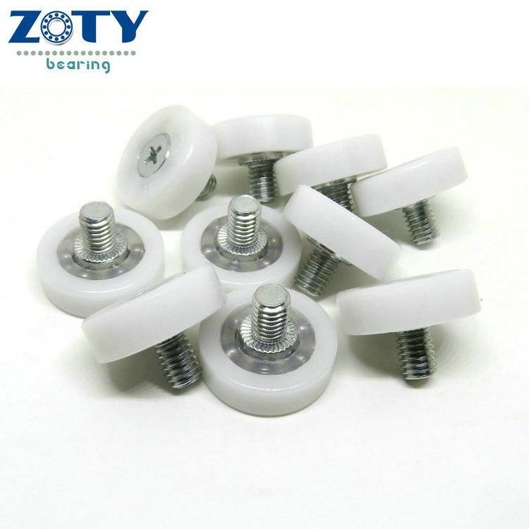 POM drawer wheel DR19 DR22 DR24 DR26 DR28 DR30 sliding plastic drawer roller for drawer cabinet