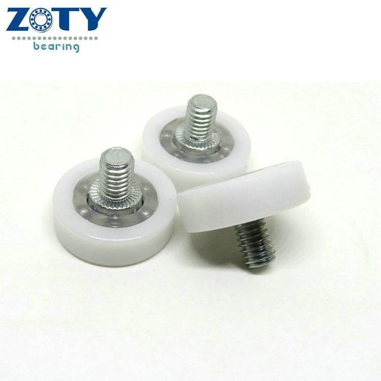 POM drawer wheel DR19 DR22 DR24 DR26 DR28 DR30 sliding plastic drawer roller for drawer cabinet