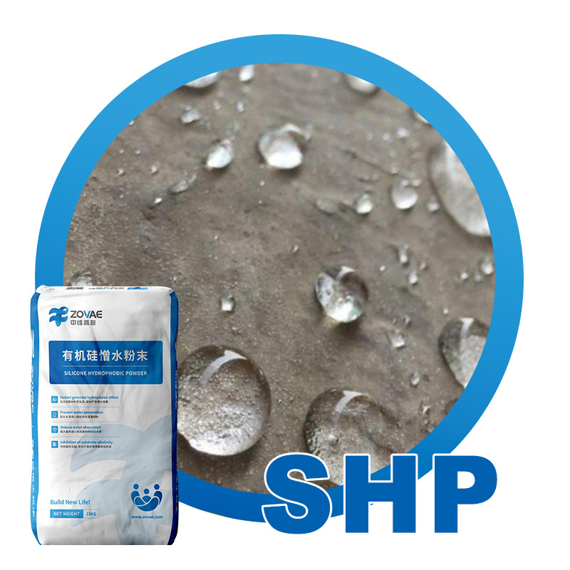 Hydrophobic Agent Concrete Admixtures Silicone Hydrophobic Powder For Cement-Based Polymer Waterproof Mortar