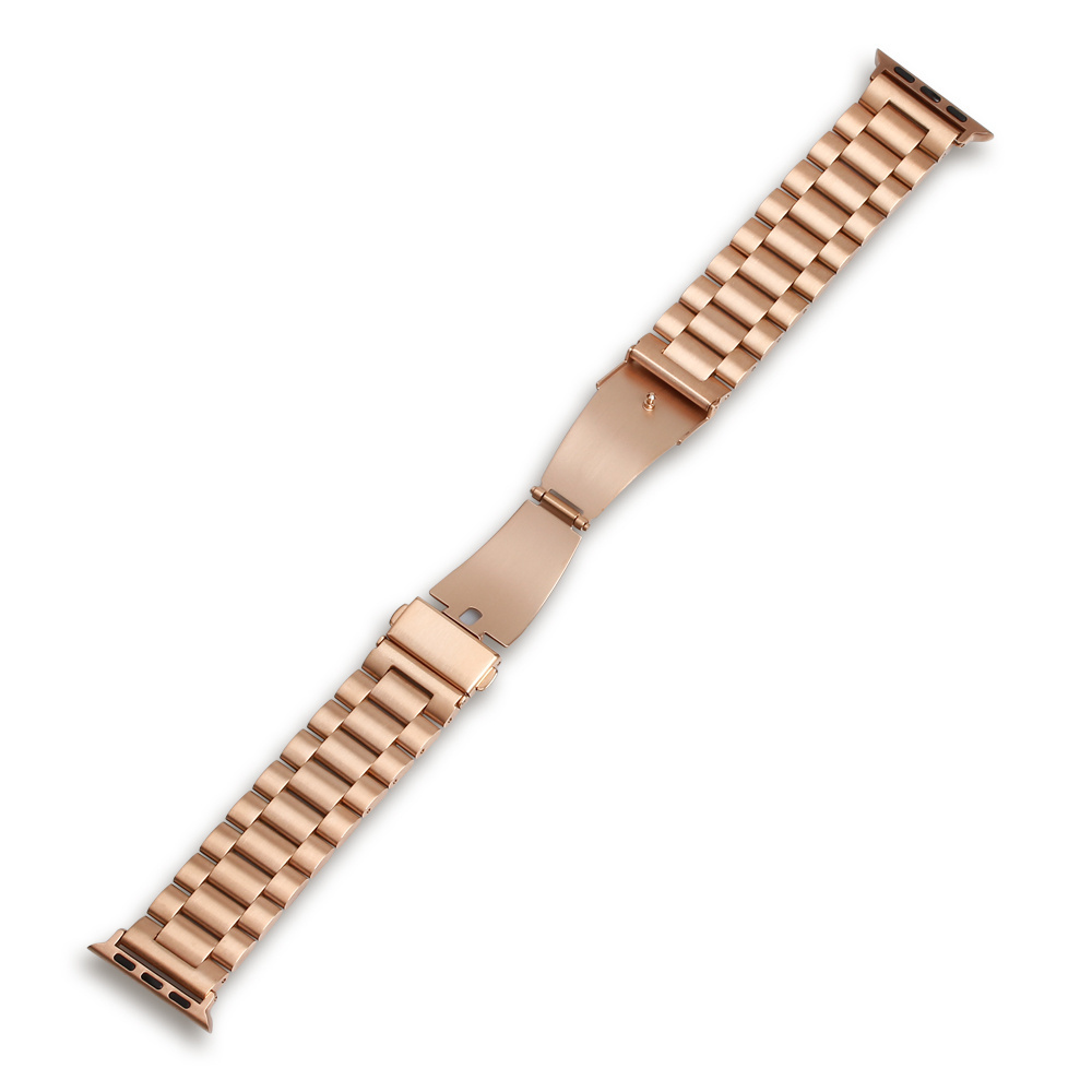 Luxury Watch Metal Watch Bands Rose Gold 304 Stainless Steel Watch Bracelet 18mm 20mm 22mm 24mm for cartier