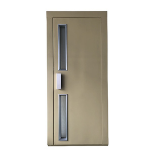 Zowee Customized elevator semi-automatic swing door 700mm 800mm 900mm elev lift right opening manual door landing  door