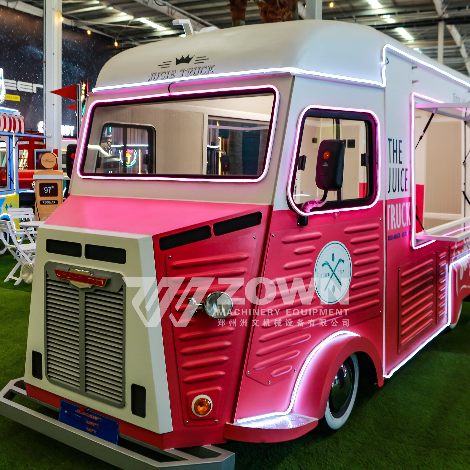 Hot dog breakfast mobile ice cream vending electric food truck with full kitchen