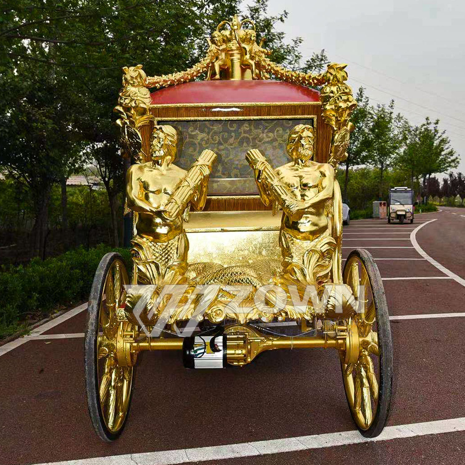 New Pony Mara Royal Princess Wedding Car Scenic Area Commercially Available, Convertible to Electric