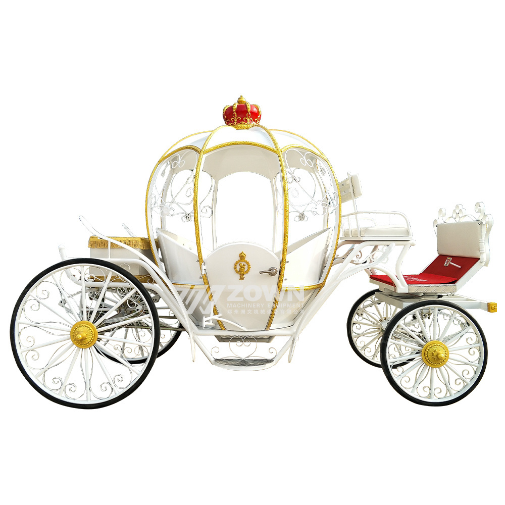 Queen's Wedding/Cinderella Carriage Horse-drawn Pumpkin Carriage