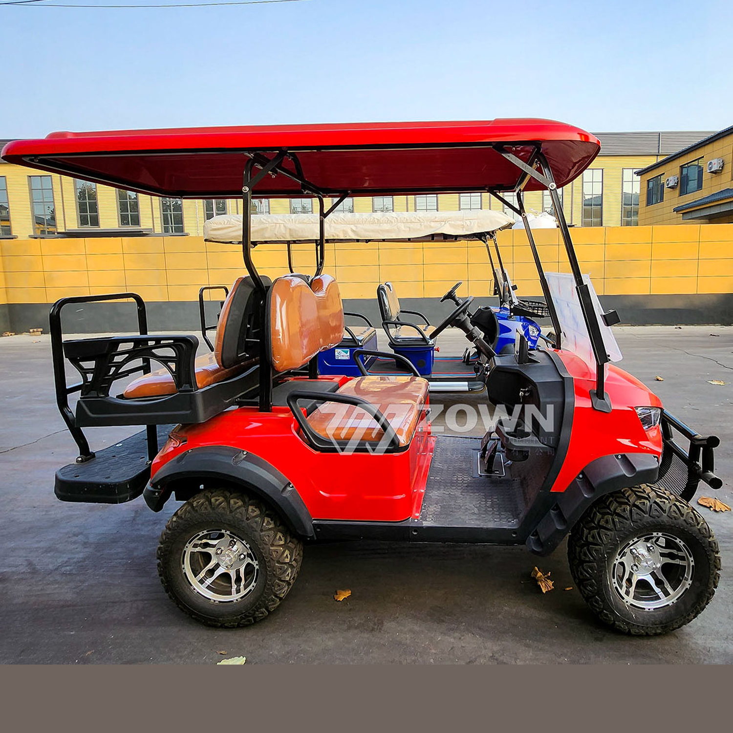 Factory direct sale the new fully powered electric beach vehicle dune buggy and four seats, off-road electric golf cart