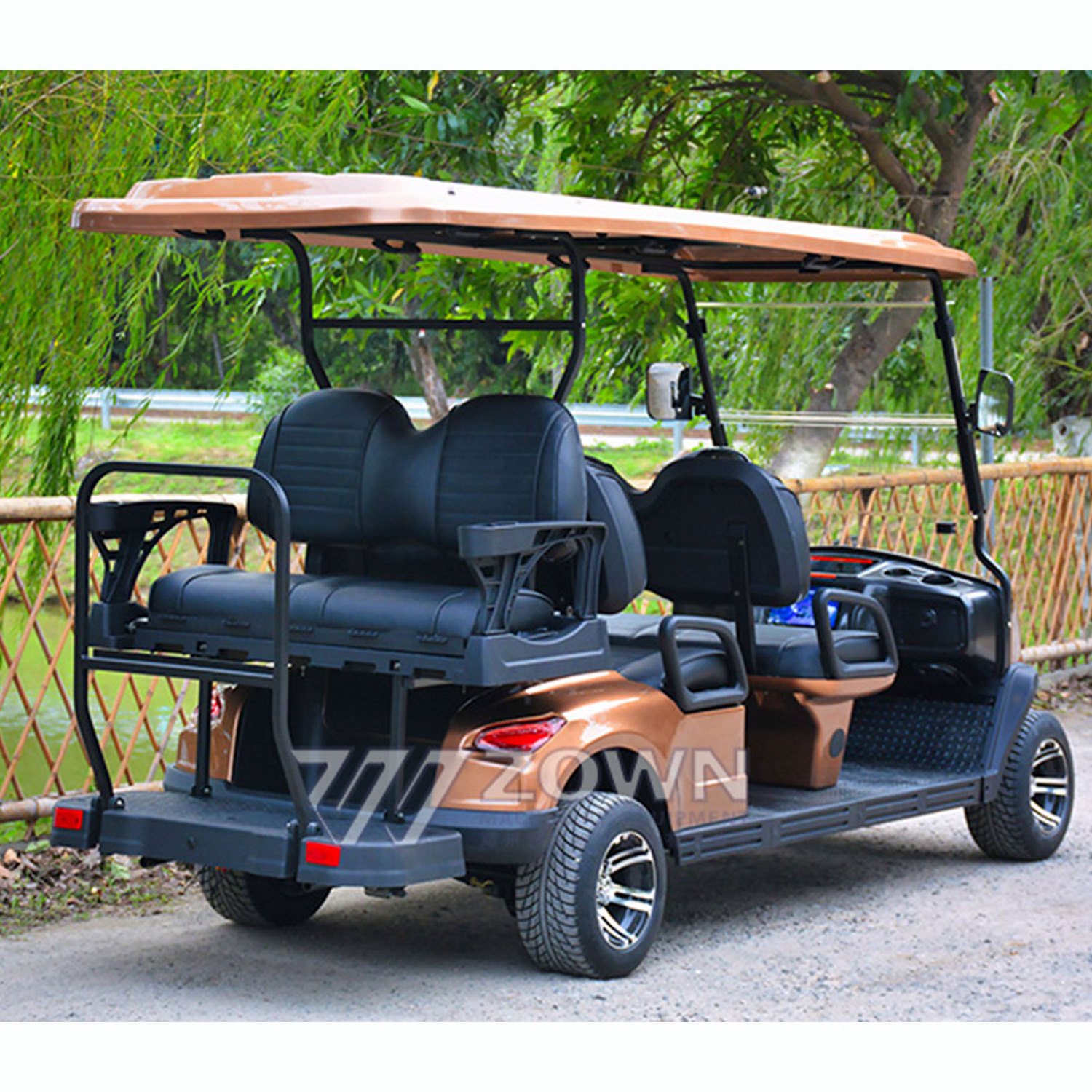 Wholesale road legal golf cart electric utility vehicle electric power steering 6 seater golf cart