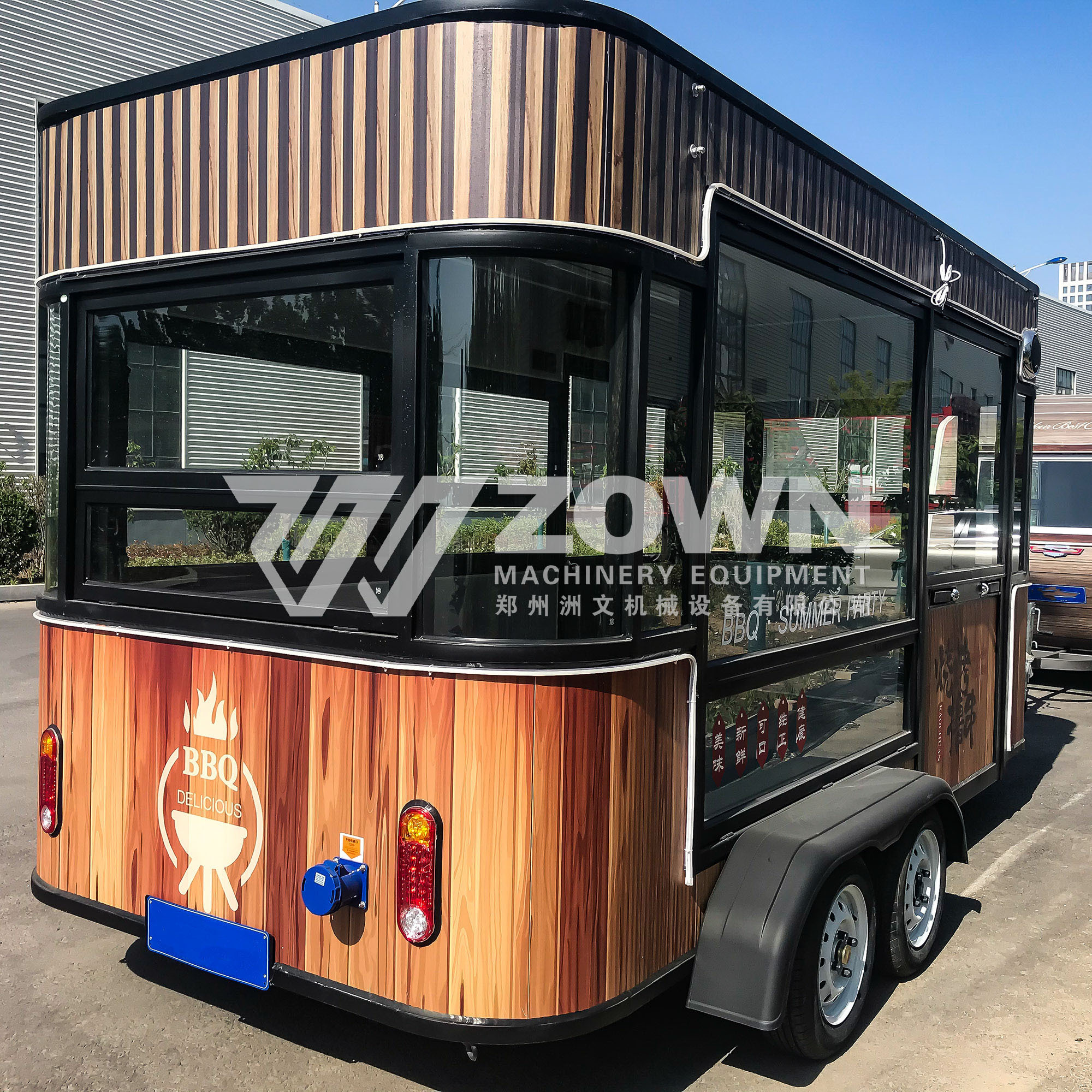 Factory Price Customized Mobile Street Fast Vending Food Carts Bbq Fast Food Truck