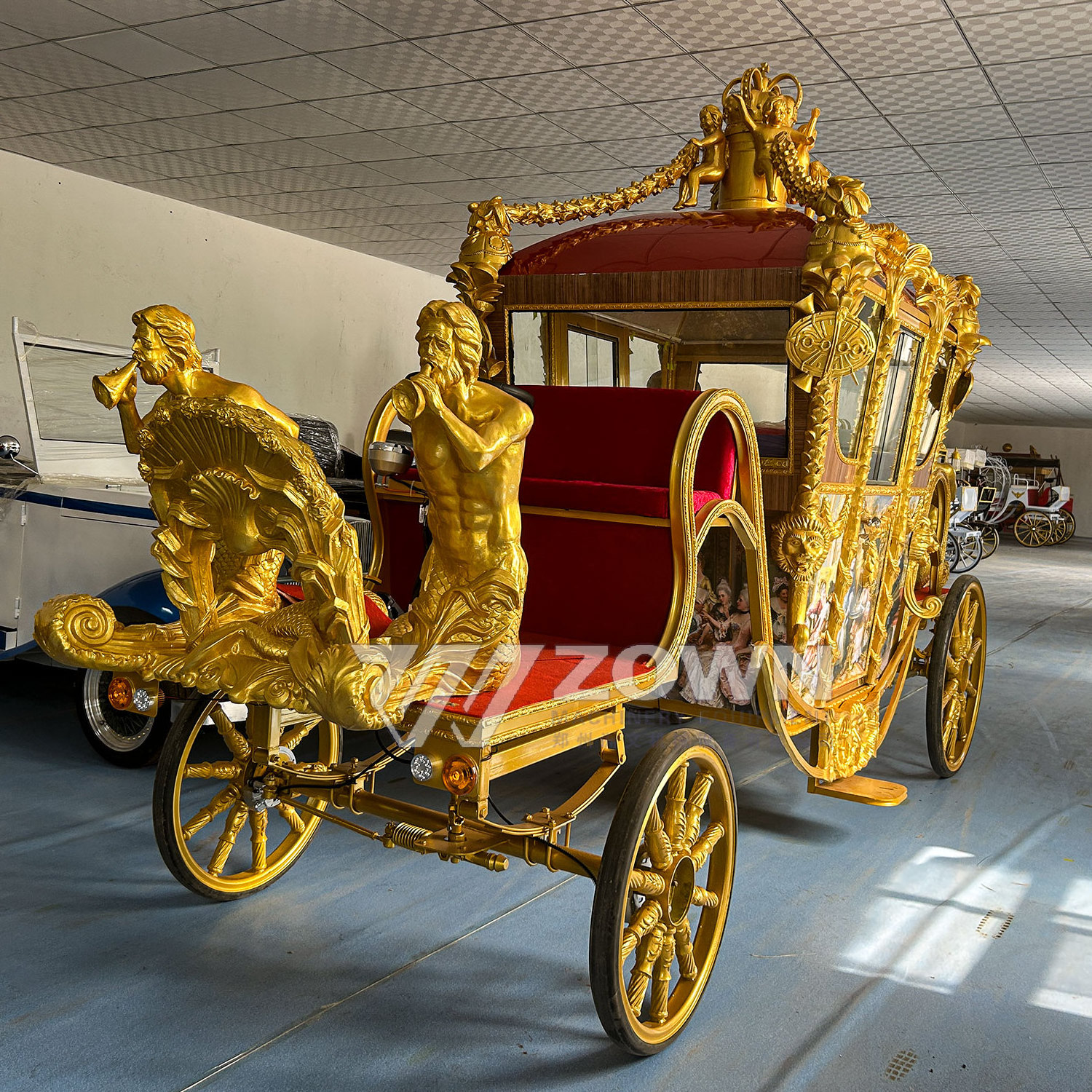 New Pony Mara Royal Princess Wedding Car Scenic Area Commercially Available, Convertible to Electric