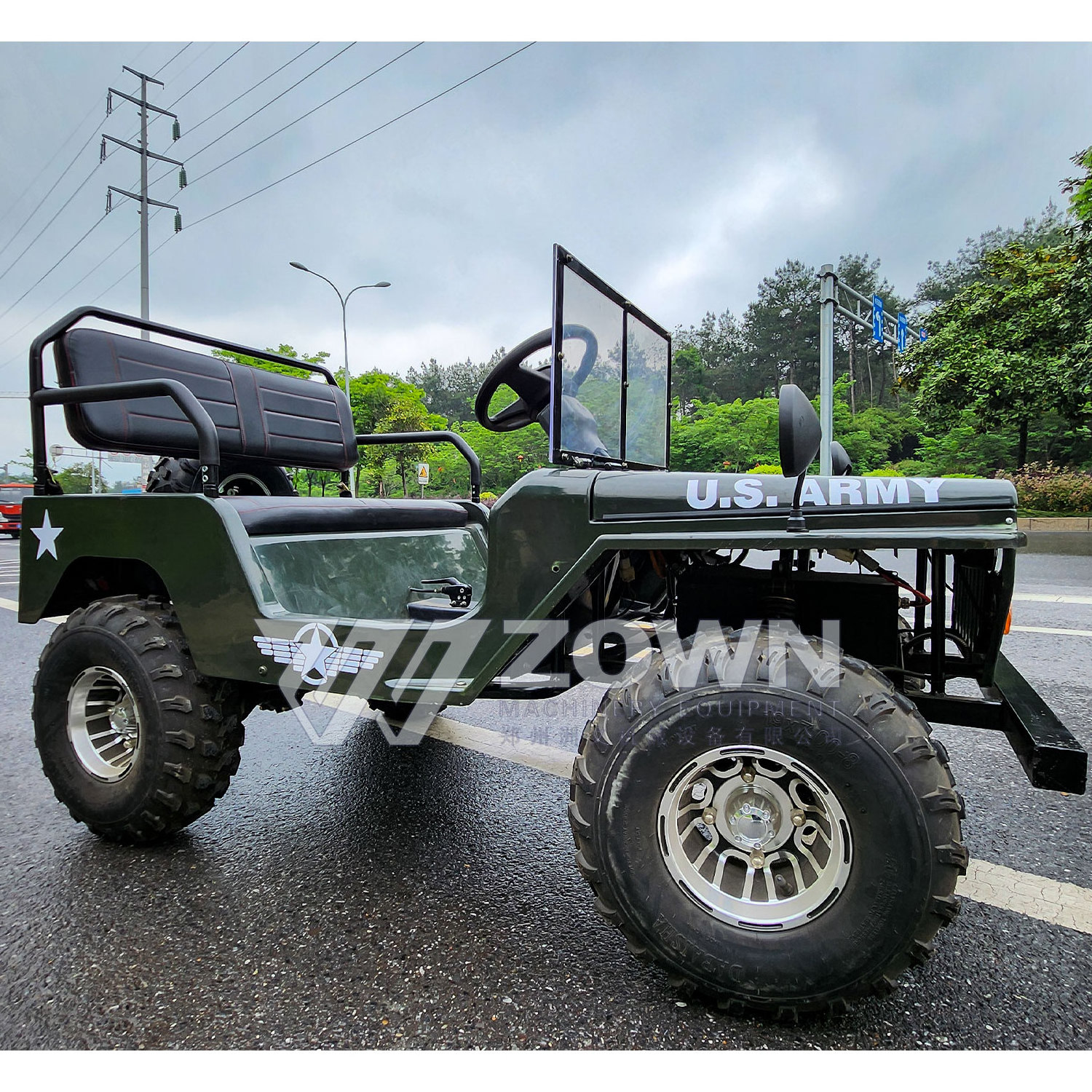 Low Price Hot Selling Beach Jeep Beach Buggy Mini 2024 Latest Model Gasoline Car Jeep