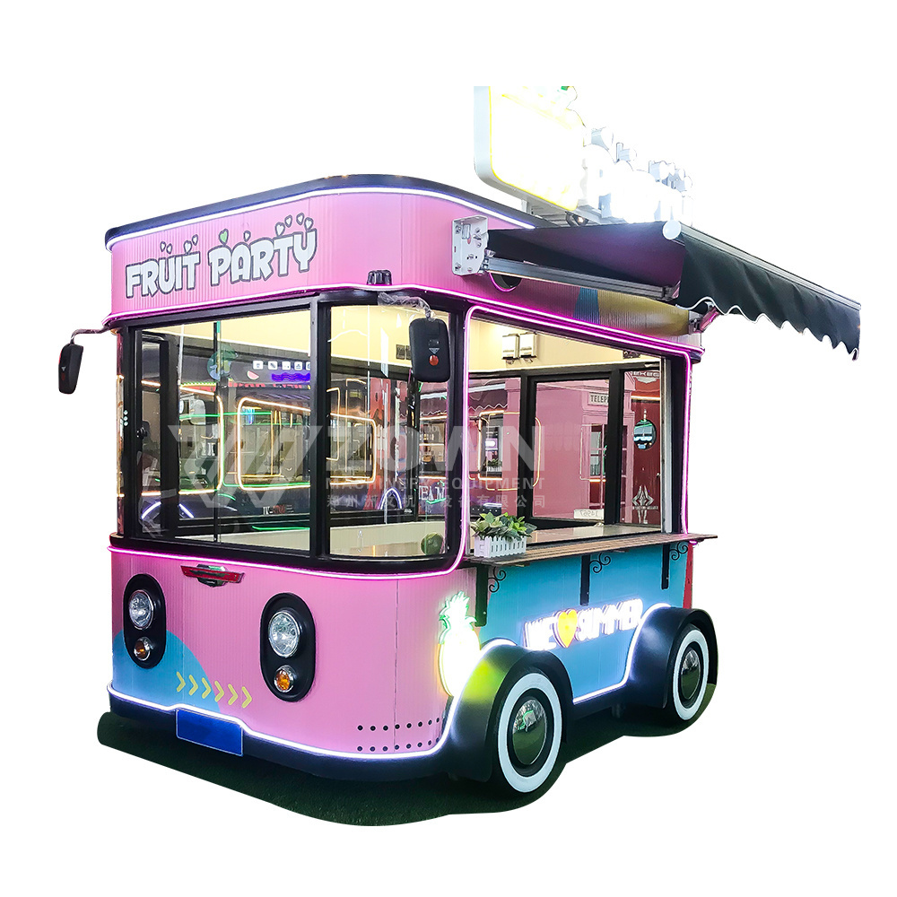 2024 Hot Sale Mobile Food Cart/vending Kiosk Food Trucks/mobile Food Trailer With Full Kitchen