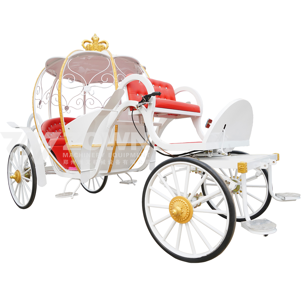 2024 Factory Direct Sales Royal Carriage Cinderella Electric Carriage European Scenic Spot Tourist Carriage Made in China