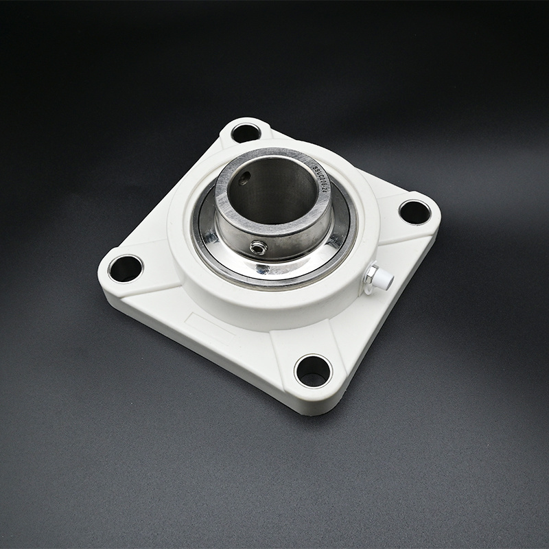 Waterproof Nylon POM Plastic Flange Housing Bearing Units Stainless Steel Pillow Block Bearing UCF209 UCF210 UCF211 UCF212