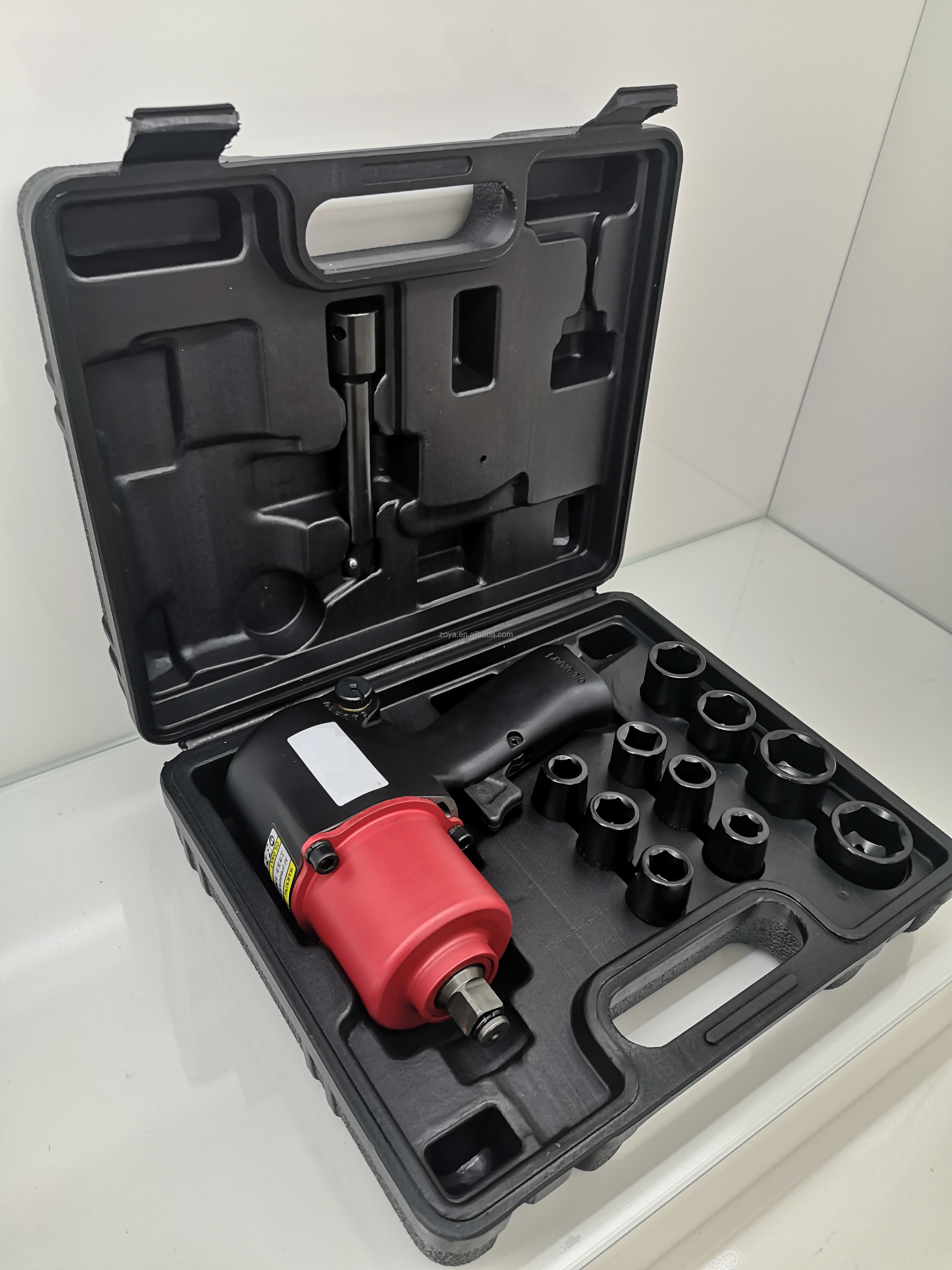 AUTO REPAIR HP-5270 RED PNEUMATIC TOOL 1/2INCH COMPOSITE AIR IMPACT WRENCH KIT 760N.M FOR CAR MOTORCYCLE TIRE REPAIR TOOL