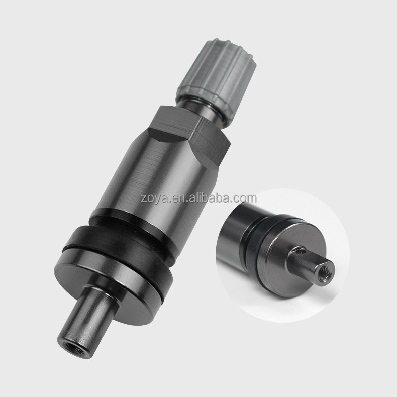 Auto Spare Parts Tyre Valve Black Color TPMS-31 Aluminum Alloy Tire Pressure Sensor Valve Stem For BMW AUDI CAR