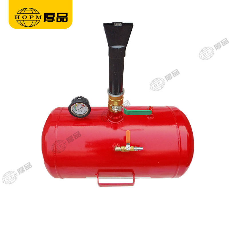 Auto Repair Tool Tyre Instant-inflation Seater 10 Gallon Air Tire Bead Seater with Gauge  Thicken-type Air Tank