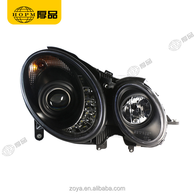 Single beam headlights for 02-05 06-09 Mercedes-Benz E Class W211