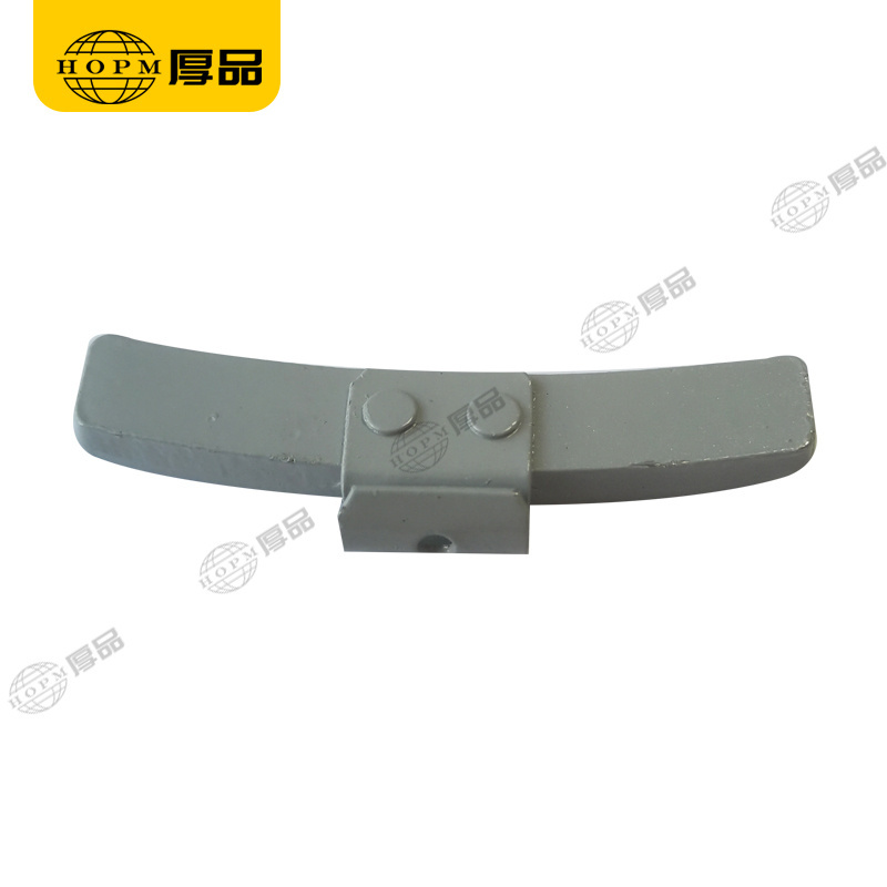 5-60G Fe Clip-on Wheel Balance Weight with Grey Painting Surface Finish for Steel Rim