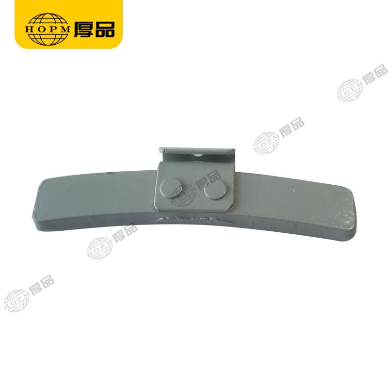 5-60G Fe Clip-on Wheel Balance Weight with Grey Painting Surface Finish for Steel Rim