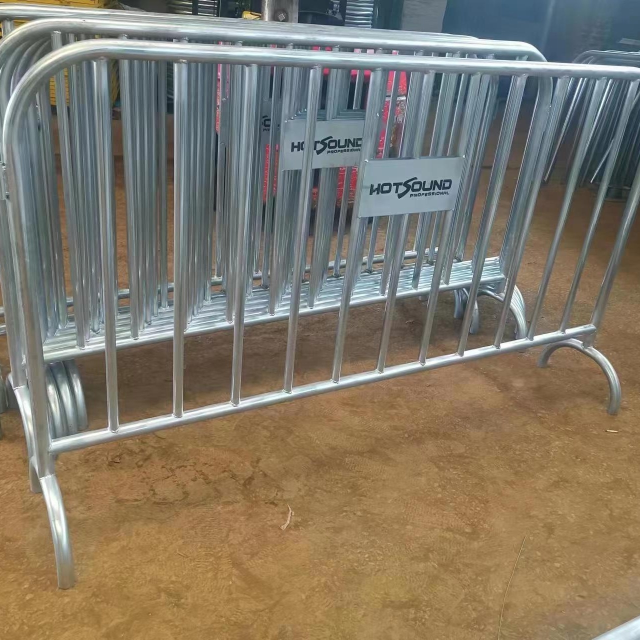 Hot dipped galvanized crowd control barrier temporary fence for events concerts constructions sites fence