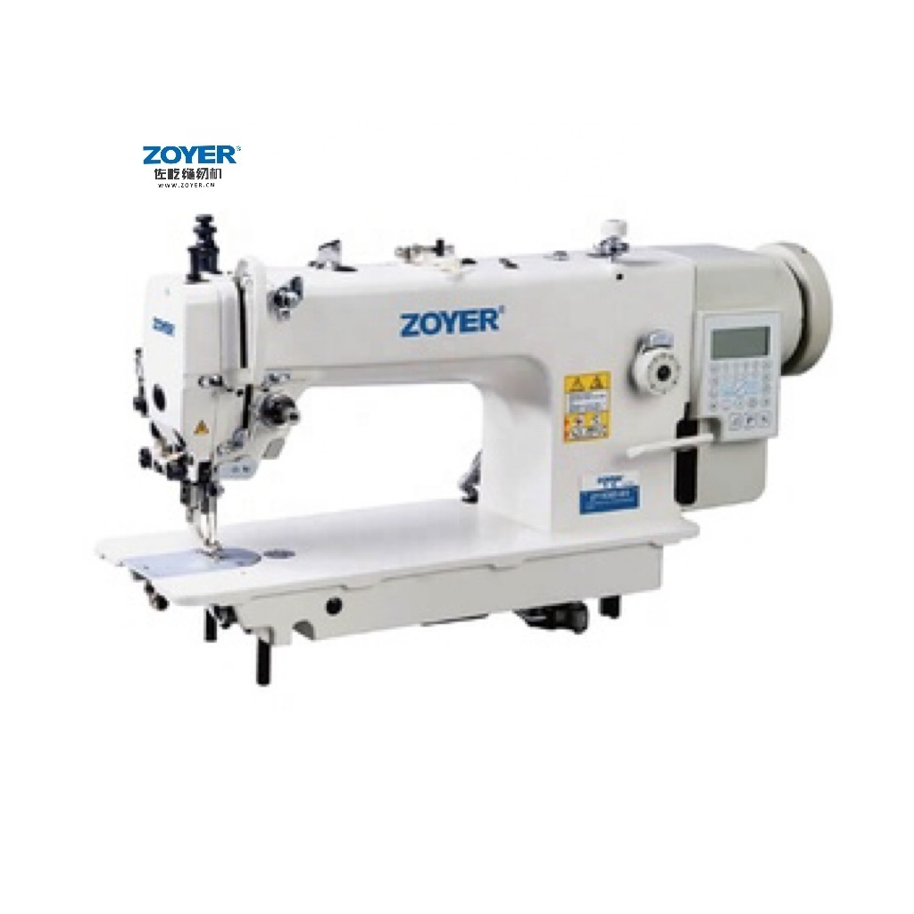 ZY0303-D3 Zoyer Auto Thread Trimmer Heavy Duty Top With Bottom Feed Lockstitch Machine Head