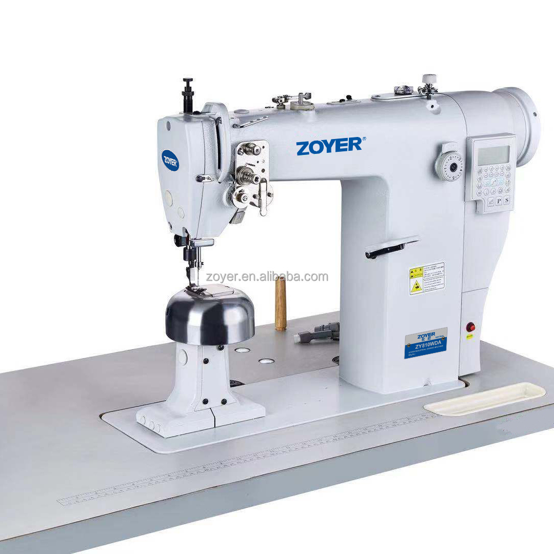 ZY810WDA ZOYER hair wig making machinery direct drive high-speed flat-bed single needle special sewing machine for wigs