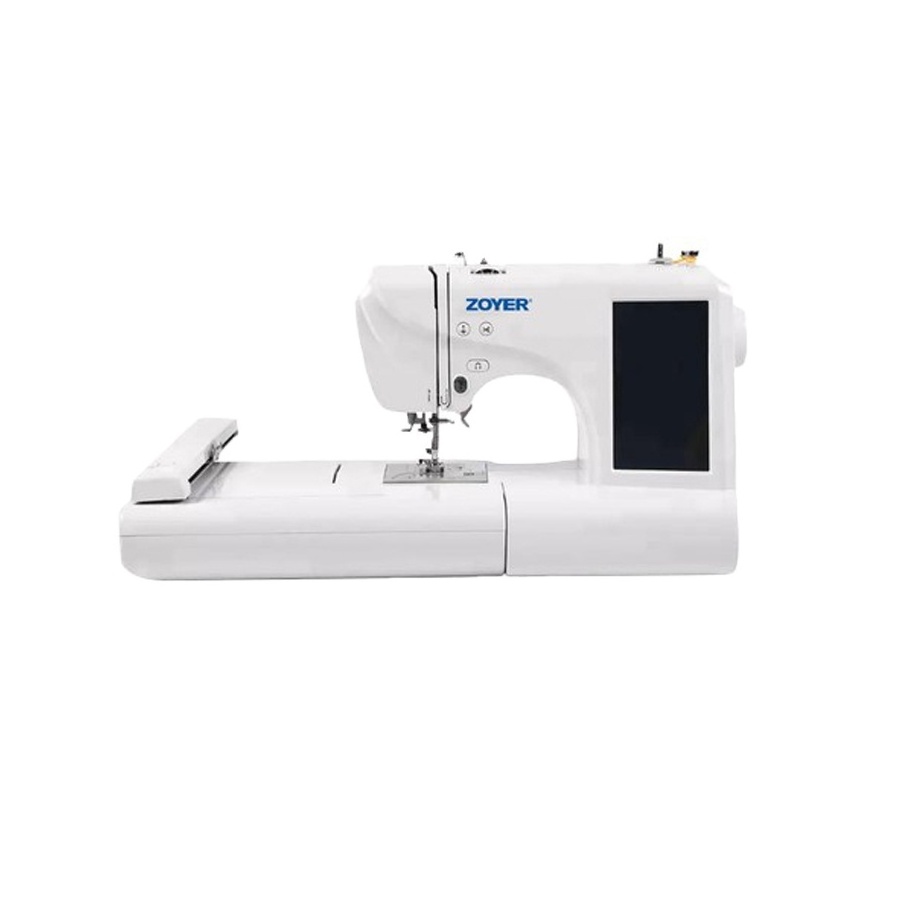 ZOYER ZY1950T Touch screen domestic embroidery button holing household sewing machine baby sewing machine