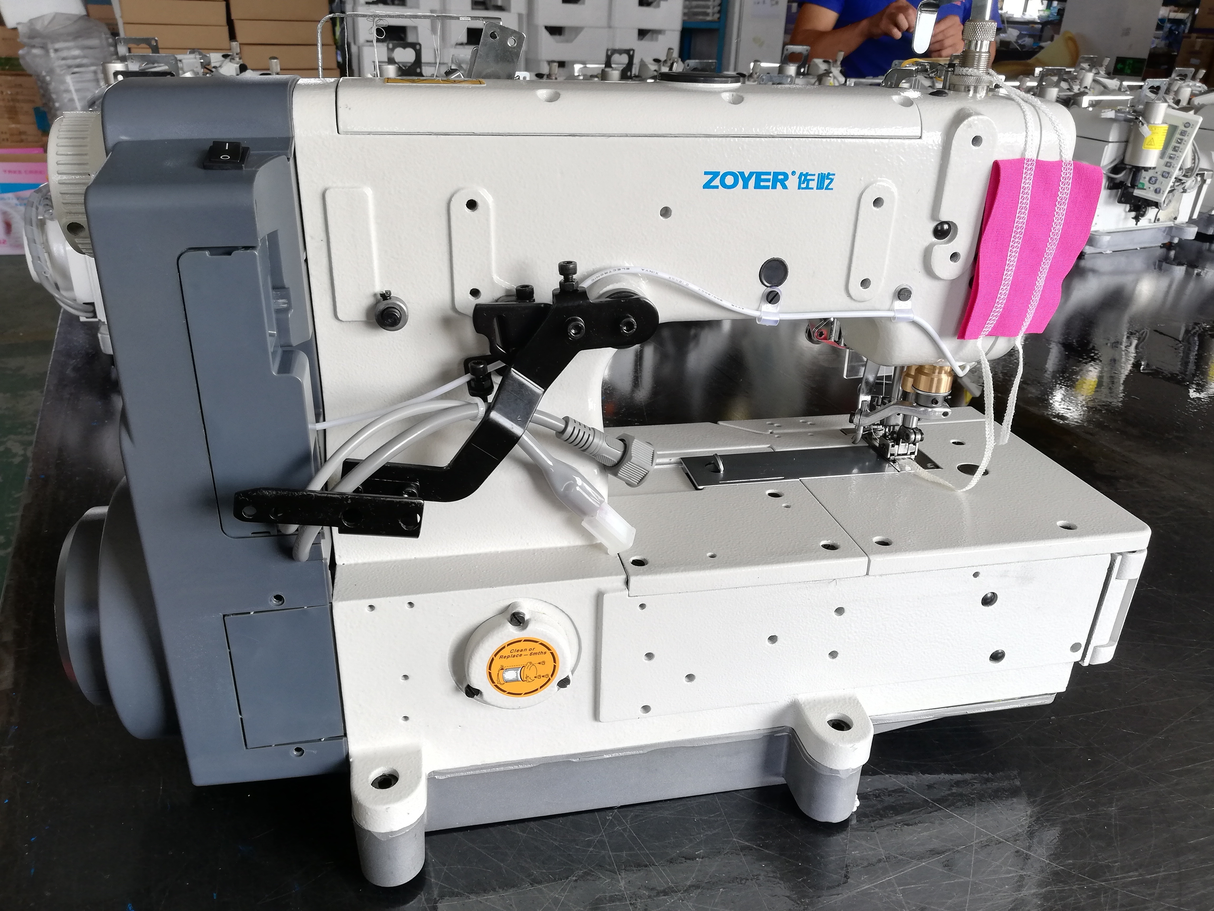 ZY500N-01CBD Direct drive high speed seaming interlock sewing cover stitch industrial machine