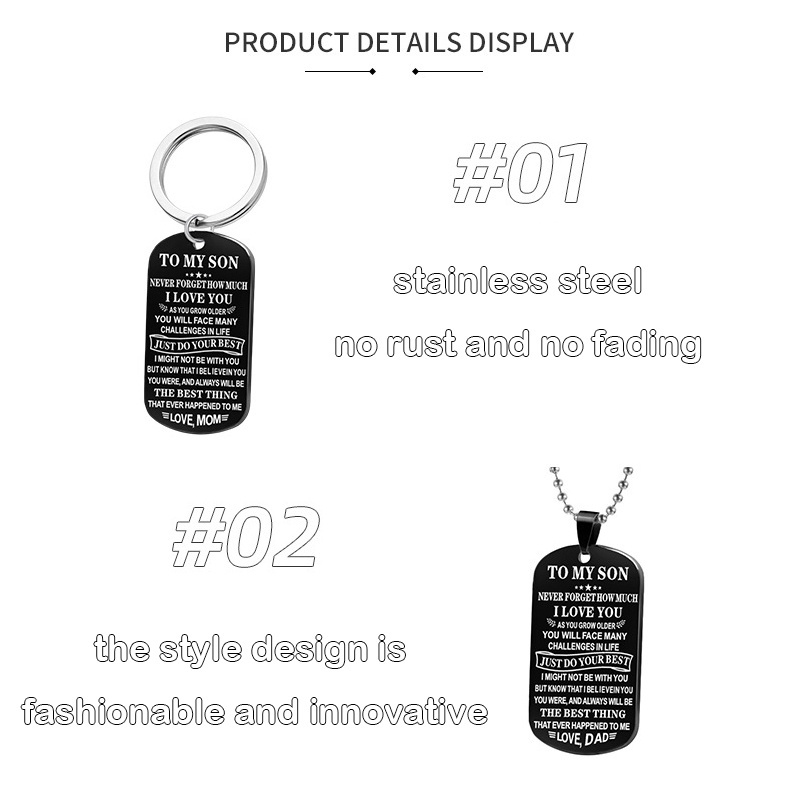 Wholesale Custom Logo Blank Stainless Steel Metal Key Chain Round Laser Engraving Keychain with Logo for Promotional Gift