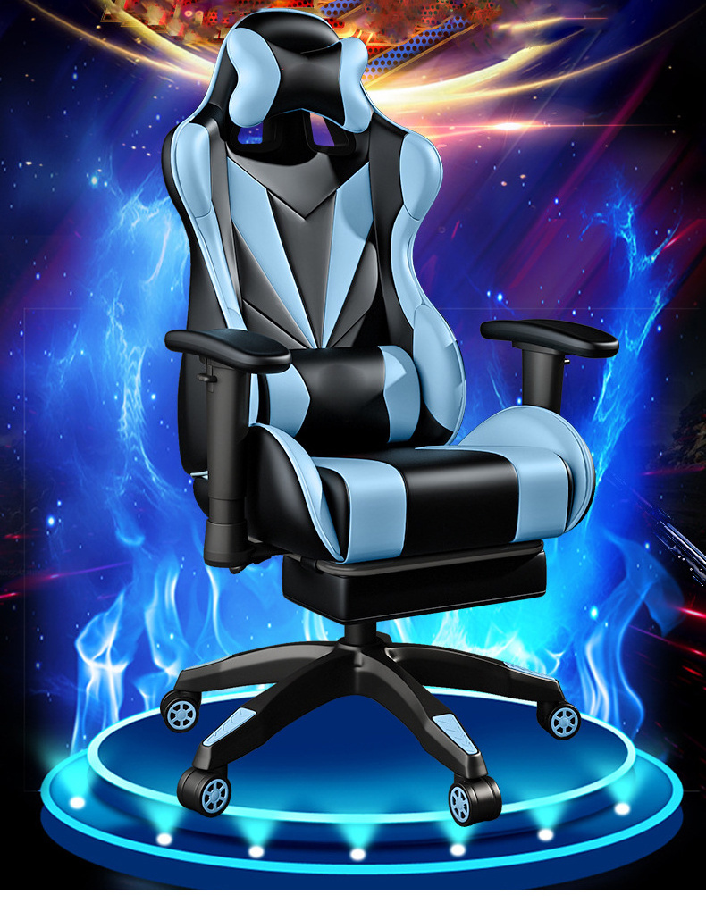 Wholesale Gamer Full Cinnamoroll Swivel Fabric Gaming Chair Rgb Racing Simulator Luxury Without Wheels