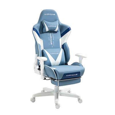 Luxury Gaming Gamer Computer Chair Pu Leather Recliner Gaming Chair With Footrest