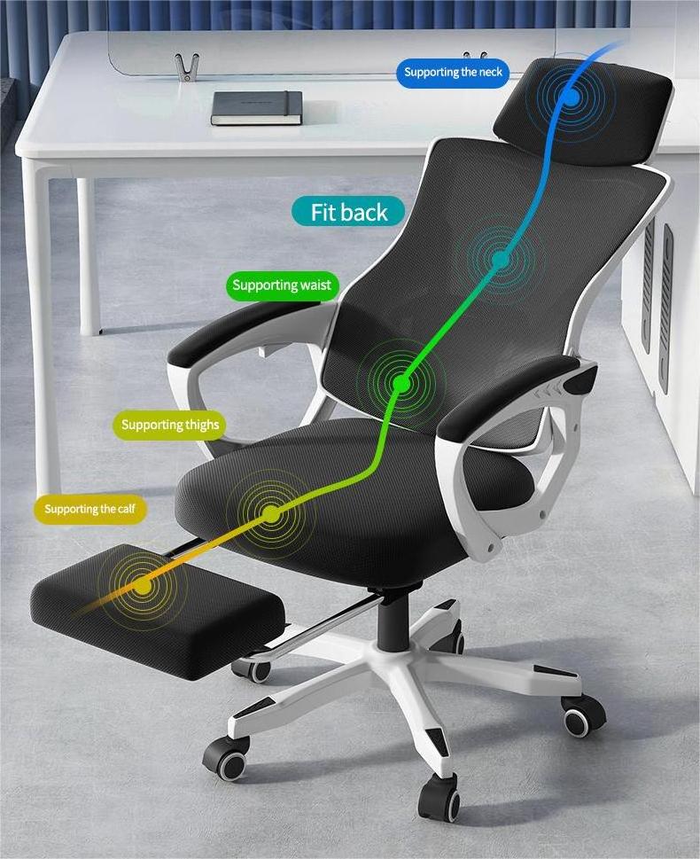 Custom Ergonomic Game Chair Gaming Game Chair Razer Computer With Massage Gaming With Footrest