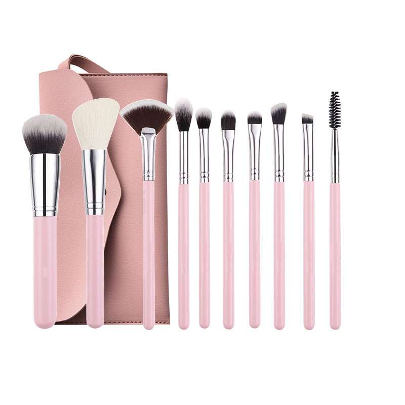 Luxury 15pcs  Make Up Brushes Pink Silvel Synthetic Vegan  Professional Makeup Brush Set Private Label Brochas De Maquill