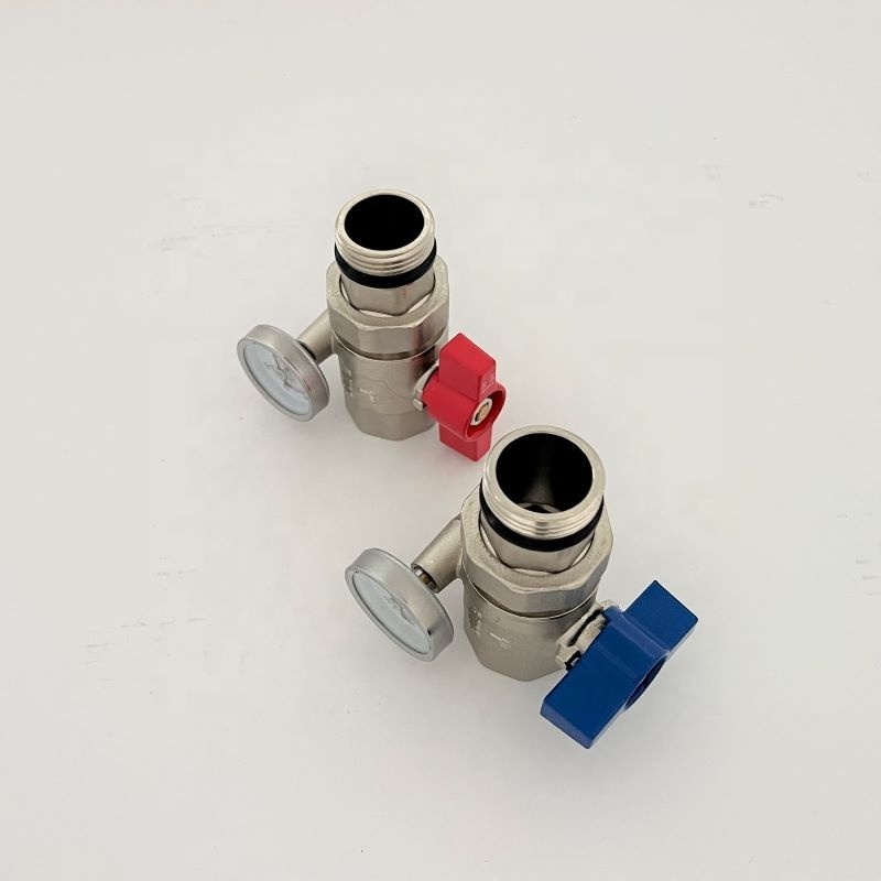 heating manifold pex loop ball valves