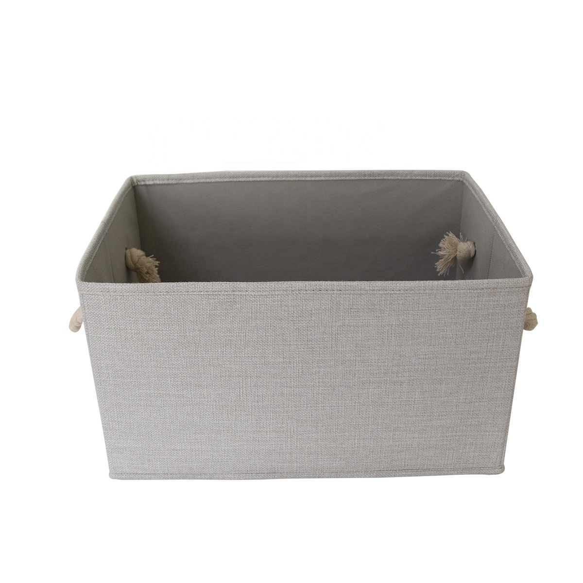 Wholesale High Quality Storage Boxes Stackable Cube Storage Organiser Storage Cube with Rope Handle