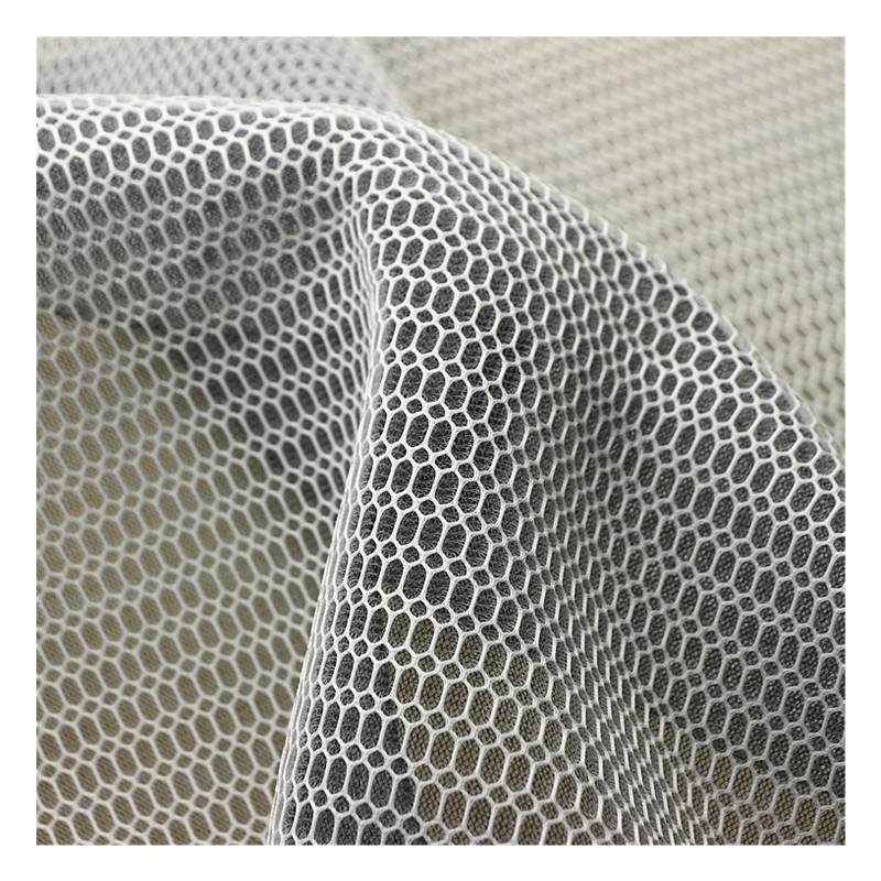 Soft 3D Spacer Sandwich Polyester Air Mesh Fabric For Mattress