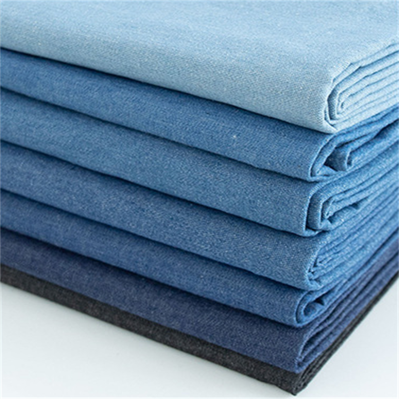 Cotton polyester spandex denim fabric for clothing