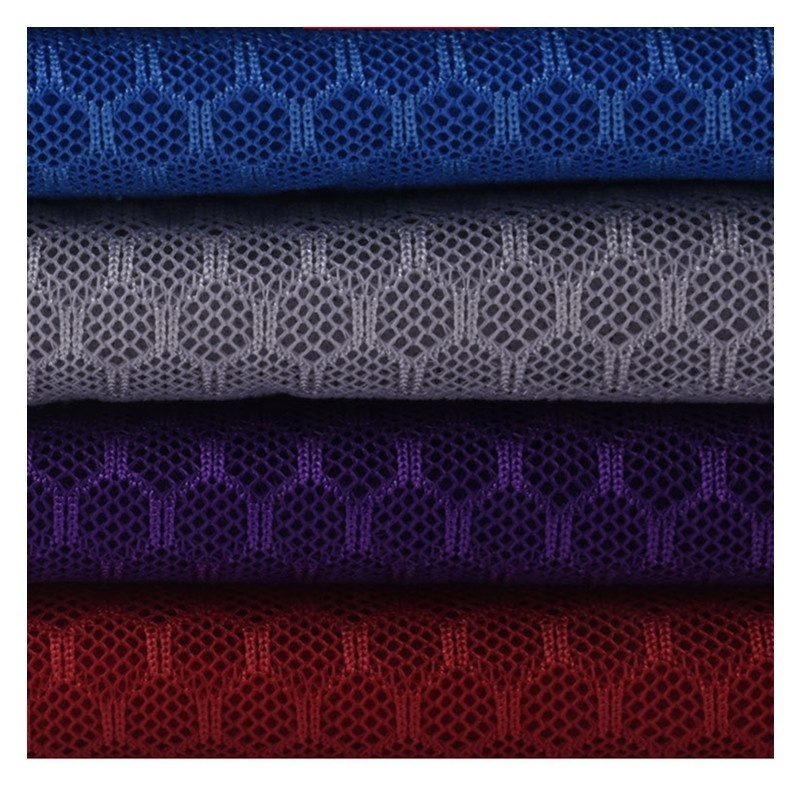 Knitted Polyester Sandwich  Cargo Mesh Fabric