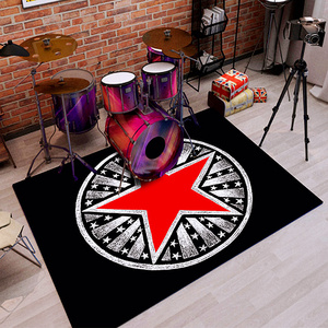 Factory wholesale  musical Drums rug mat for soundproof mat