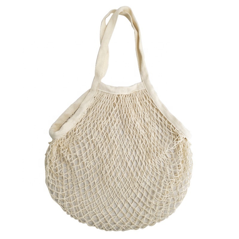 100% Cotton Net Shopping Bags For Fruits And Vegetable